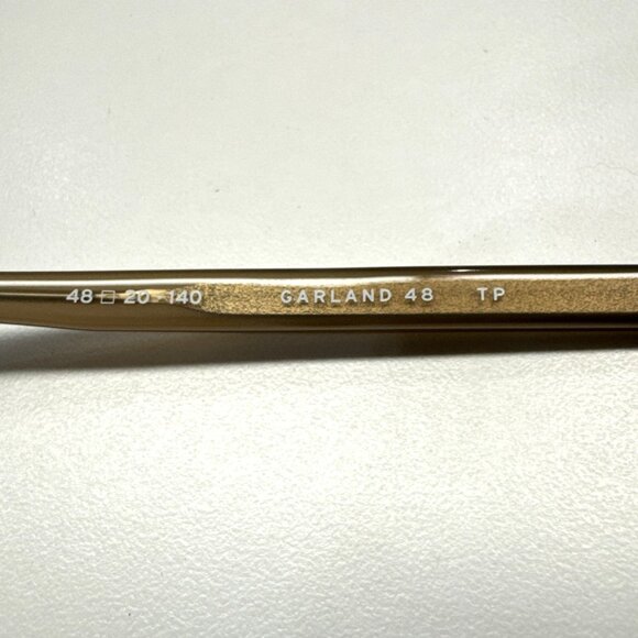 NEW SALT. Optics Garland 48‎ Taupe Eyeglasses Unisex 48-20-140 Handcrafted Japan - Picture 6 of 7